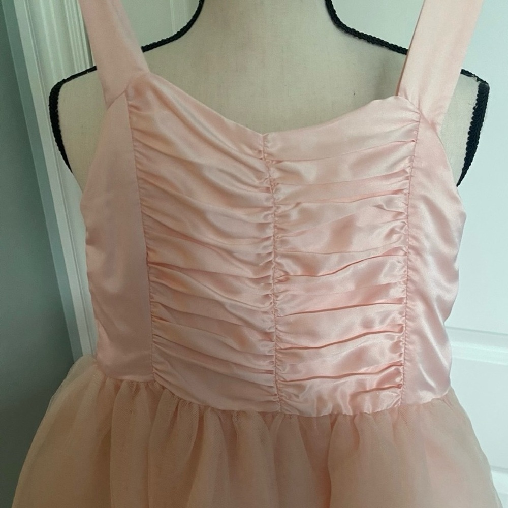 Janie & Jack Pink Sleeveless Dress Size 7 - Picture 4 of 4